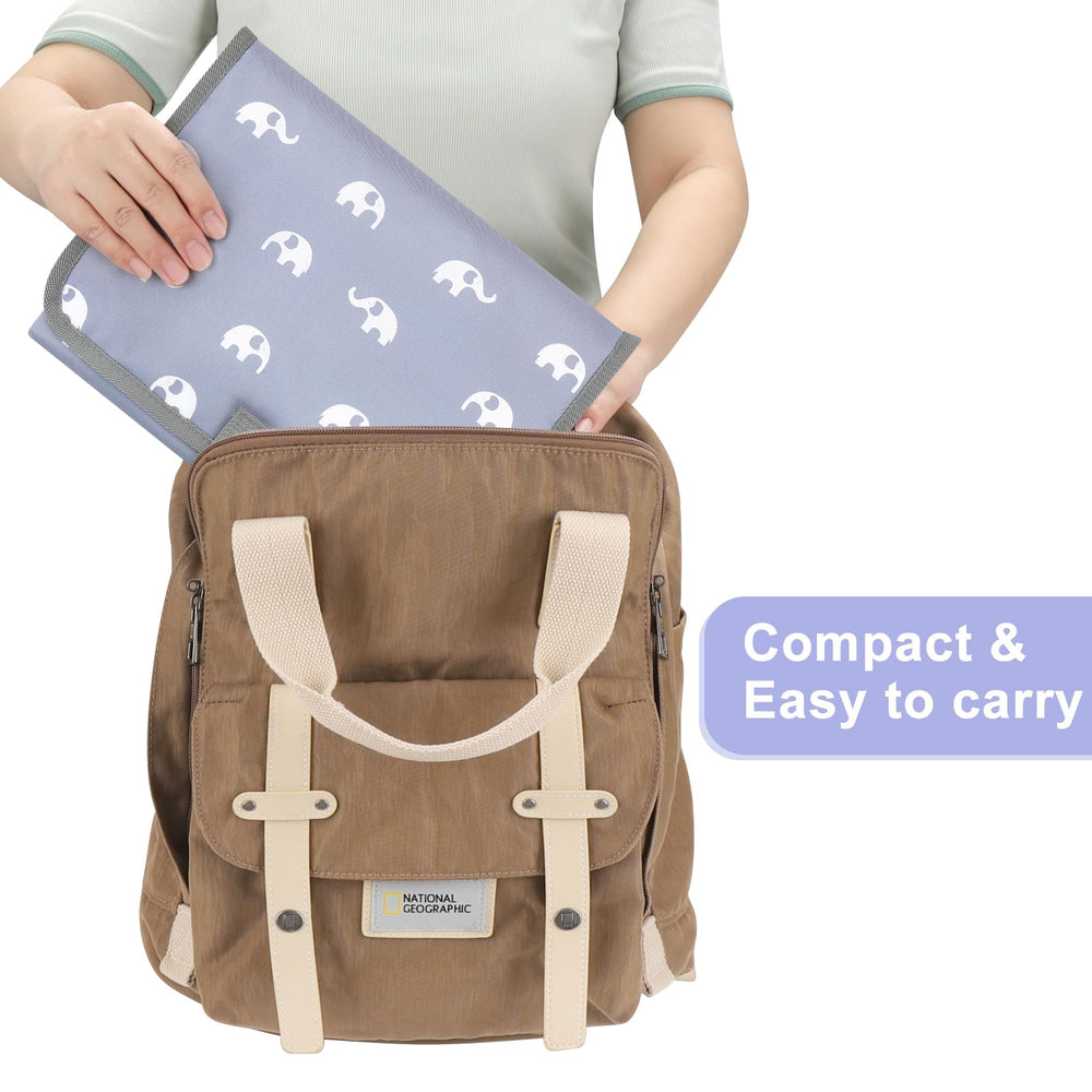 Accmor foldable travel pad folds compactly for on-the-go use.