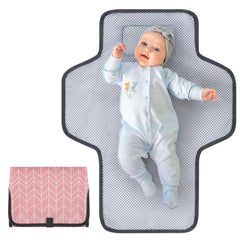 Accmor portable changing pad folded compact for easy storage and travel.
