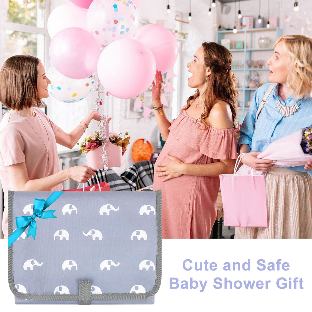 Accmor diaper changing pad is a practical baby shower gift.