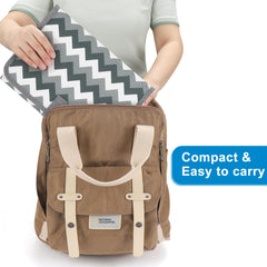 Accmor soft cushion padding provides comfortable diaper changes