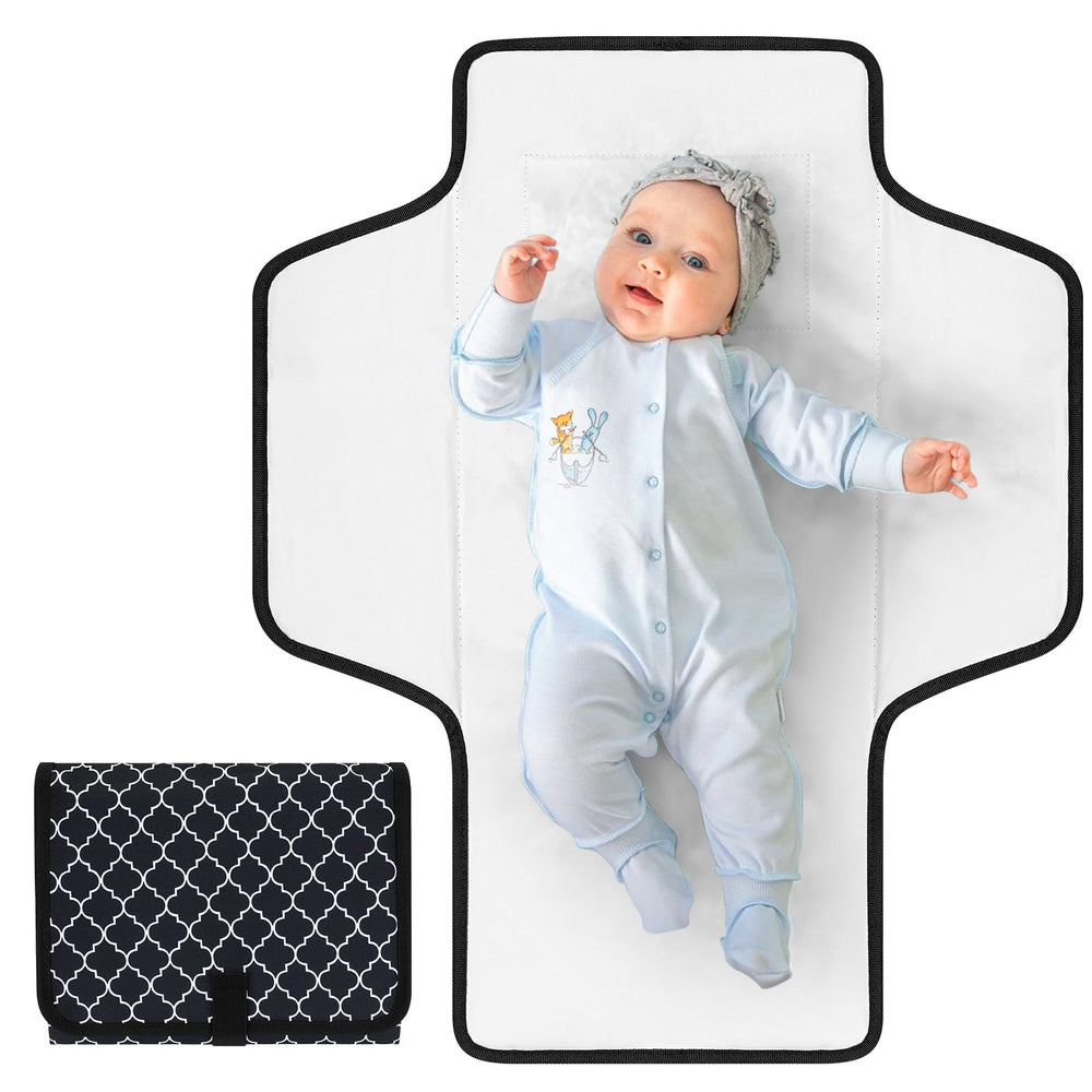 Accmor portable diaper changing pad with soft padding for comfortable on-the-go changes.