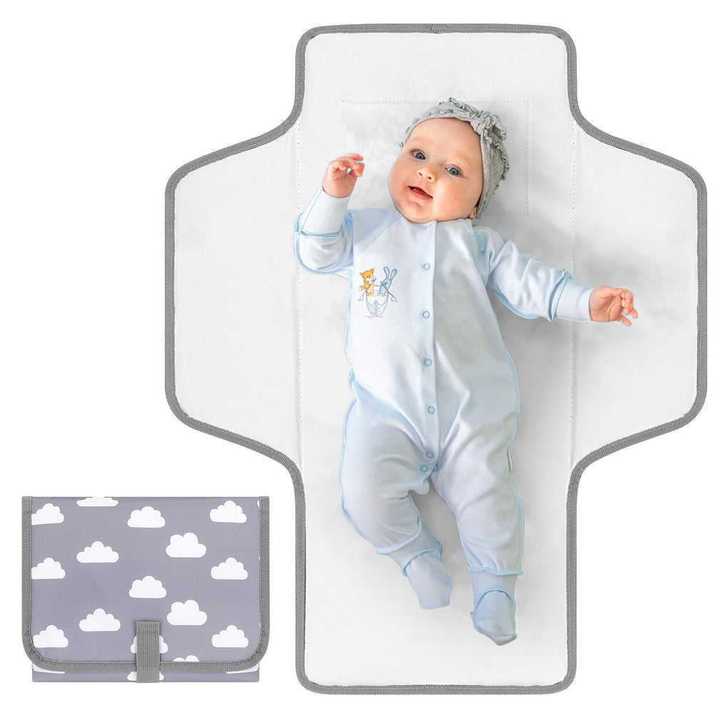 Accmor portable diaper changing pad with soft padding for comfortable diaper changes.