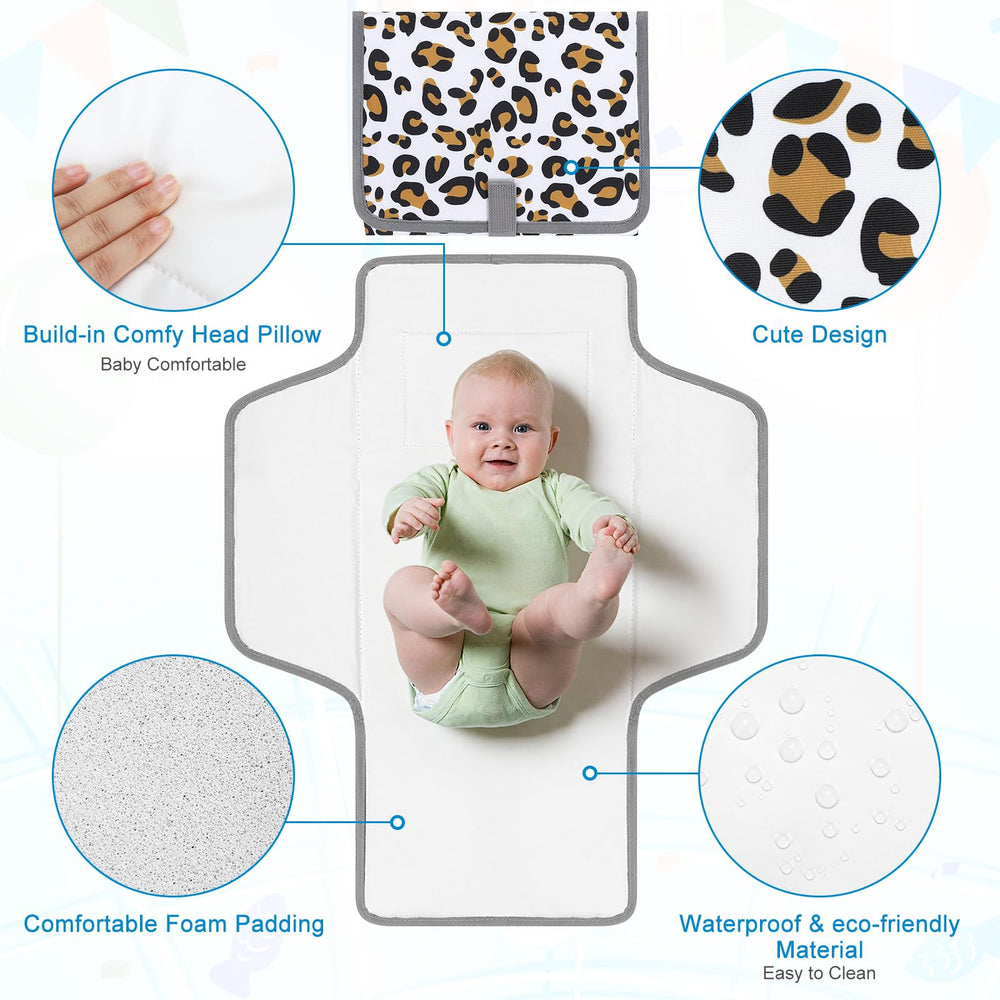 Accmor changing pad waterproof surface for mess-free changes