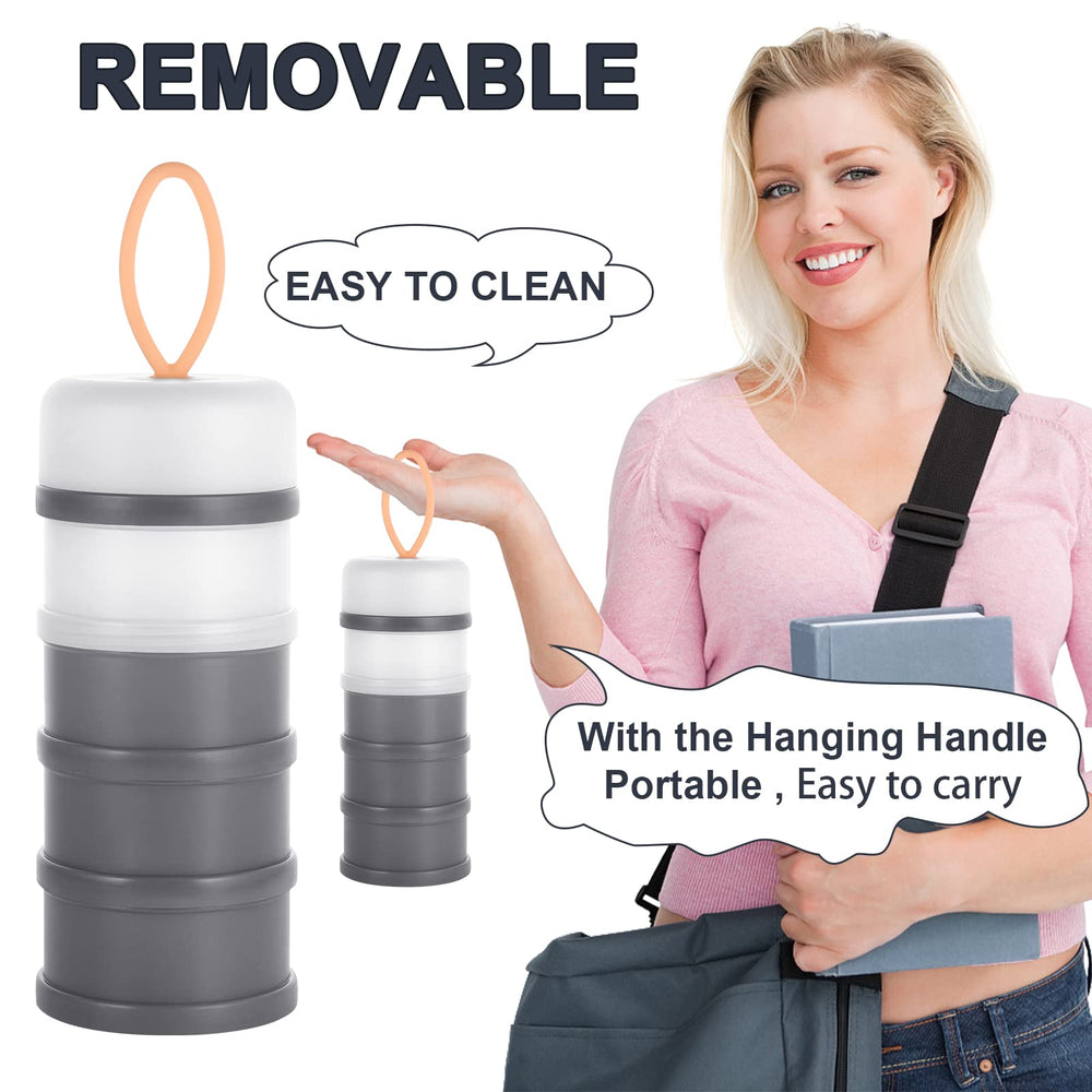 Accmor portable travel design fits in bags and cup holders.