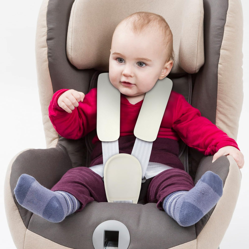 Accmor PU leather strap pad soft cover eases rubbing against baby’s skin.