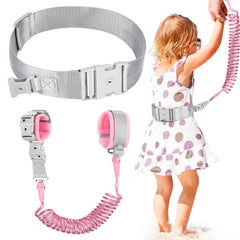 Accmor reflective toddler belt leash with key-lock design for added security during outings.