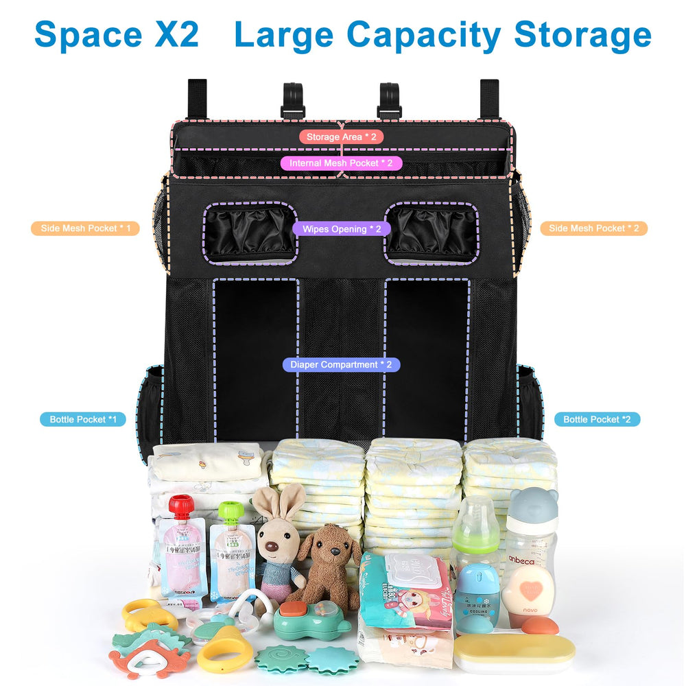 Accmor reinforced PP-board support keeps organizer upright