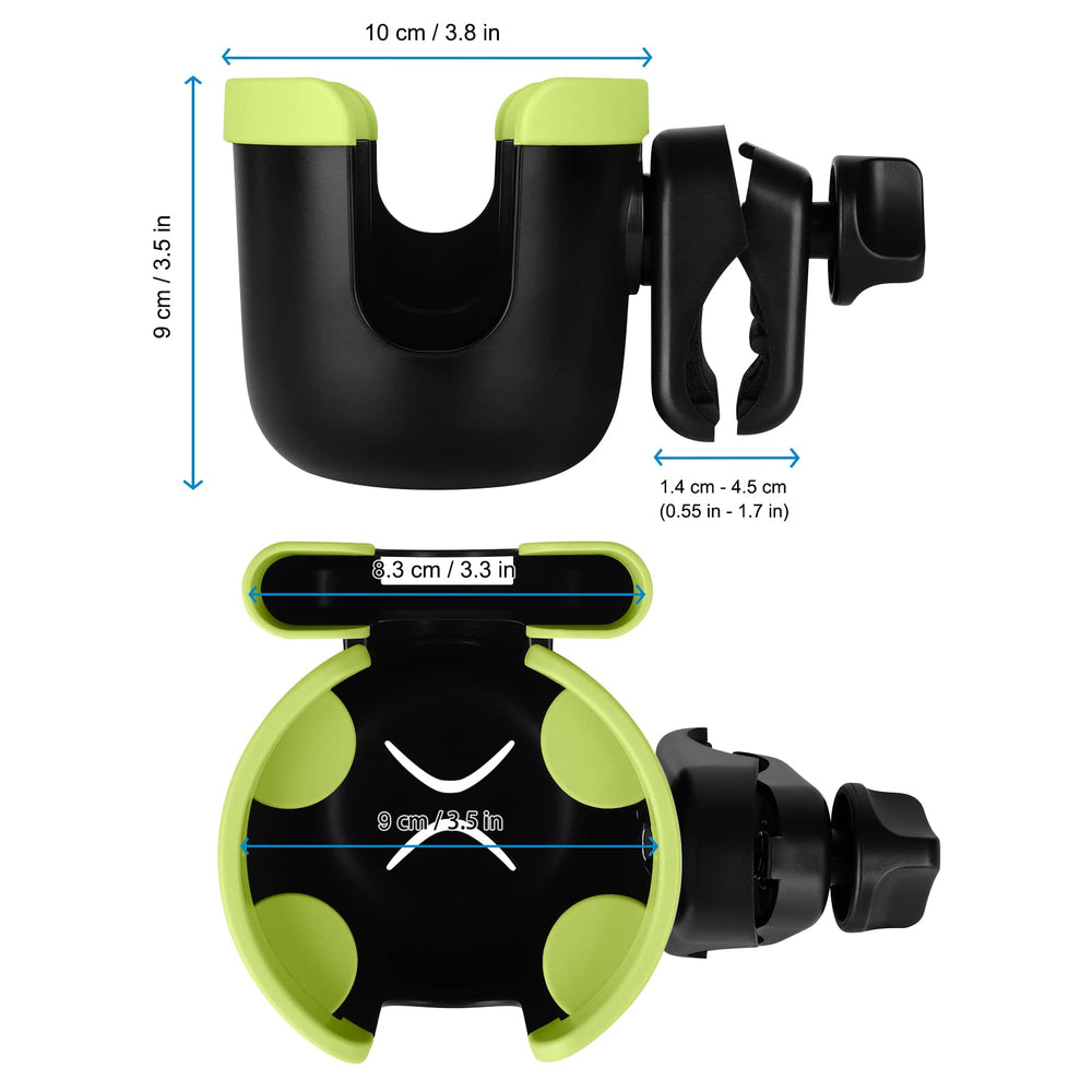Accmor non-slip grip and secure clamp keep items steady while you move