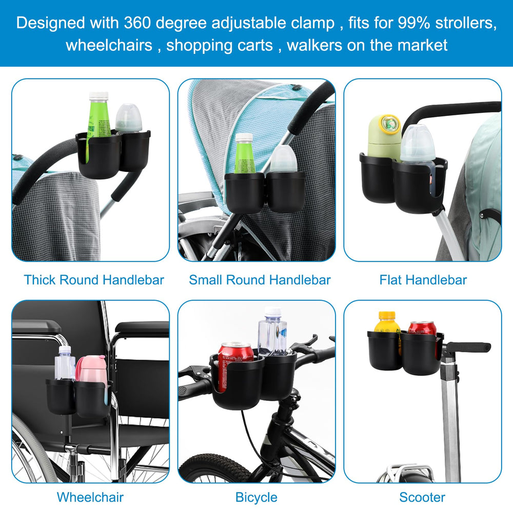 Accmor rubber-padded clamp reduces movement on uneven roads.