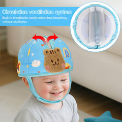 Accmor safety helmet with adjustable size for 6–24 months.