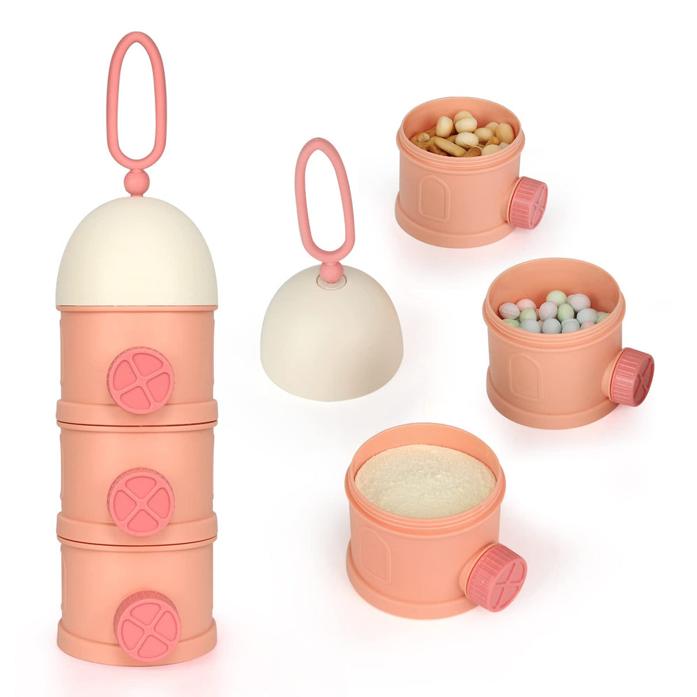 Accmor multi-use snack cups suitable for oats, nuts, and fruit.
