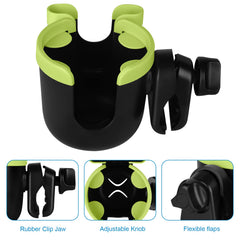 Accmor clamp with 360‑degree rotation offers versatile positioning