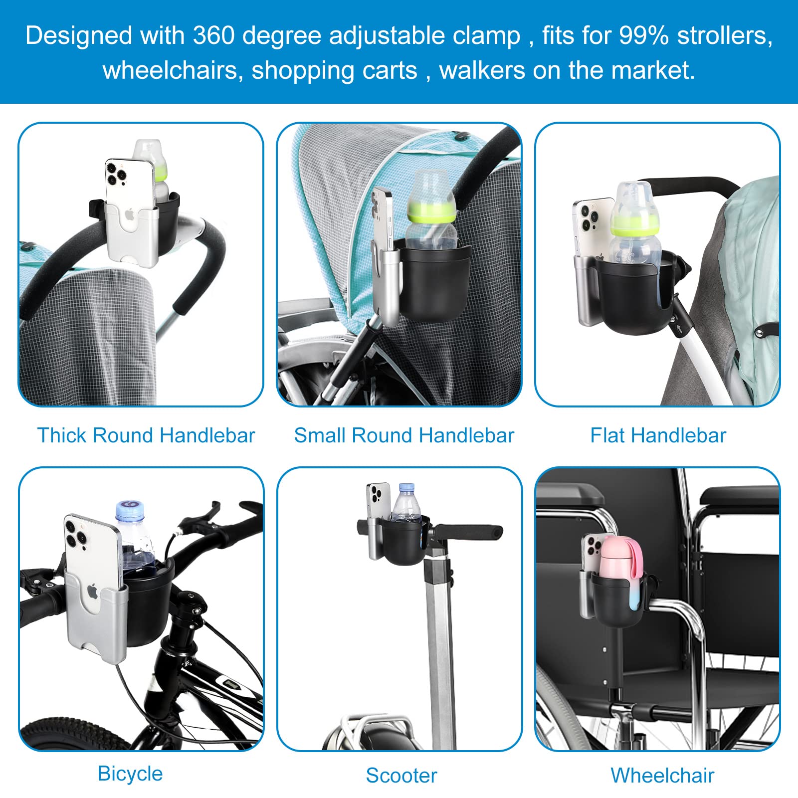 Accmor clip-on design for quick installation or removal.