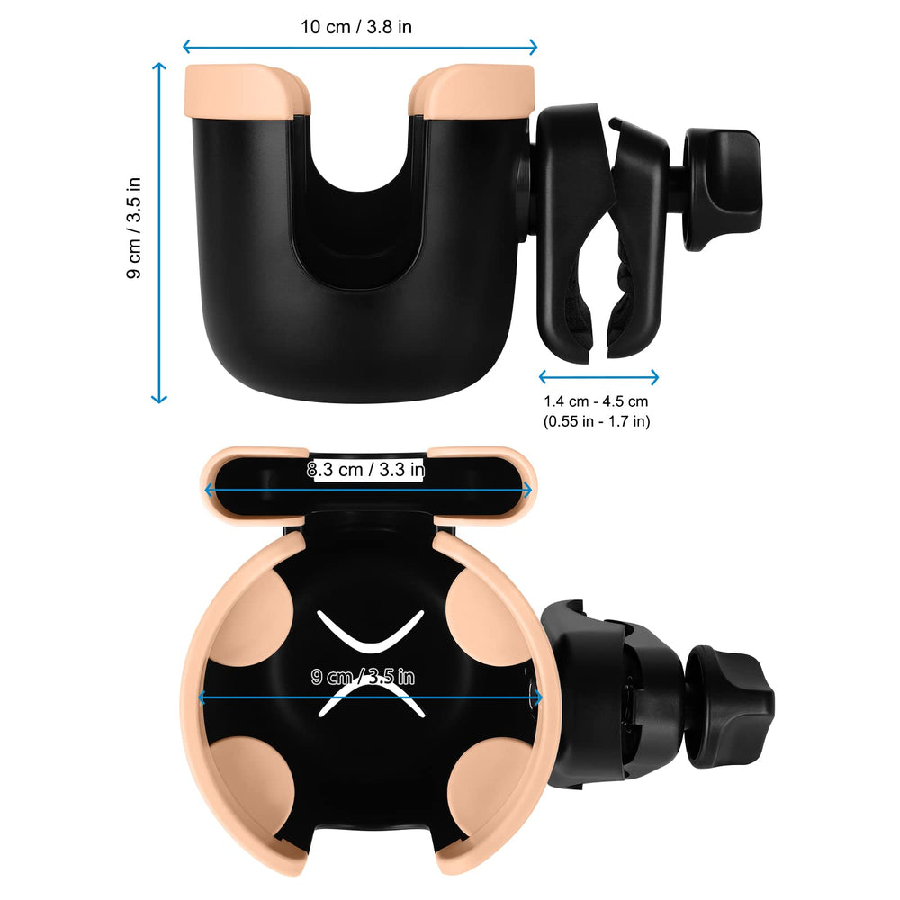 Clip-on design for quick installation or removal.