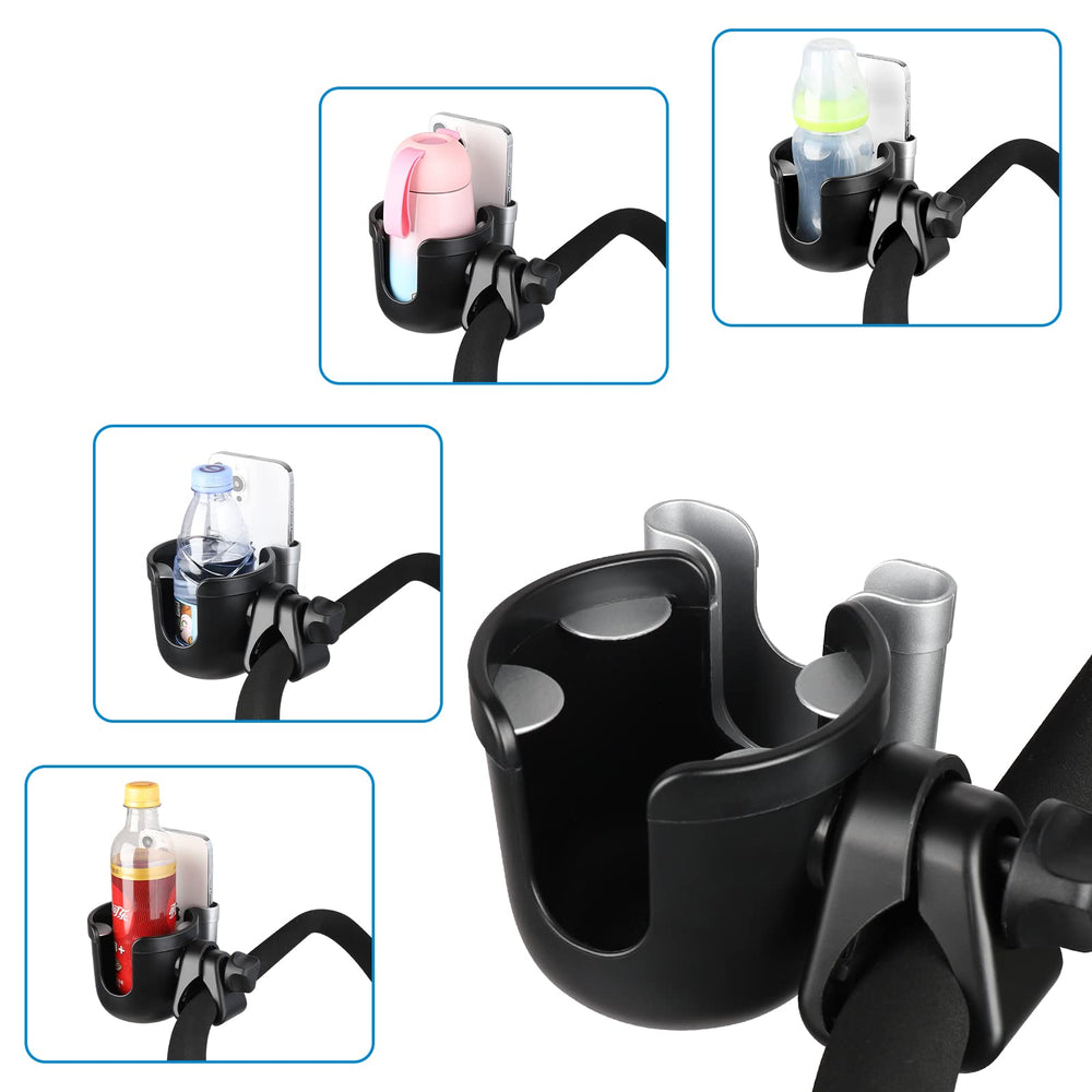 Accmor universal compatibility with strollers, bikes, and wheelchairs.