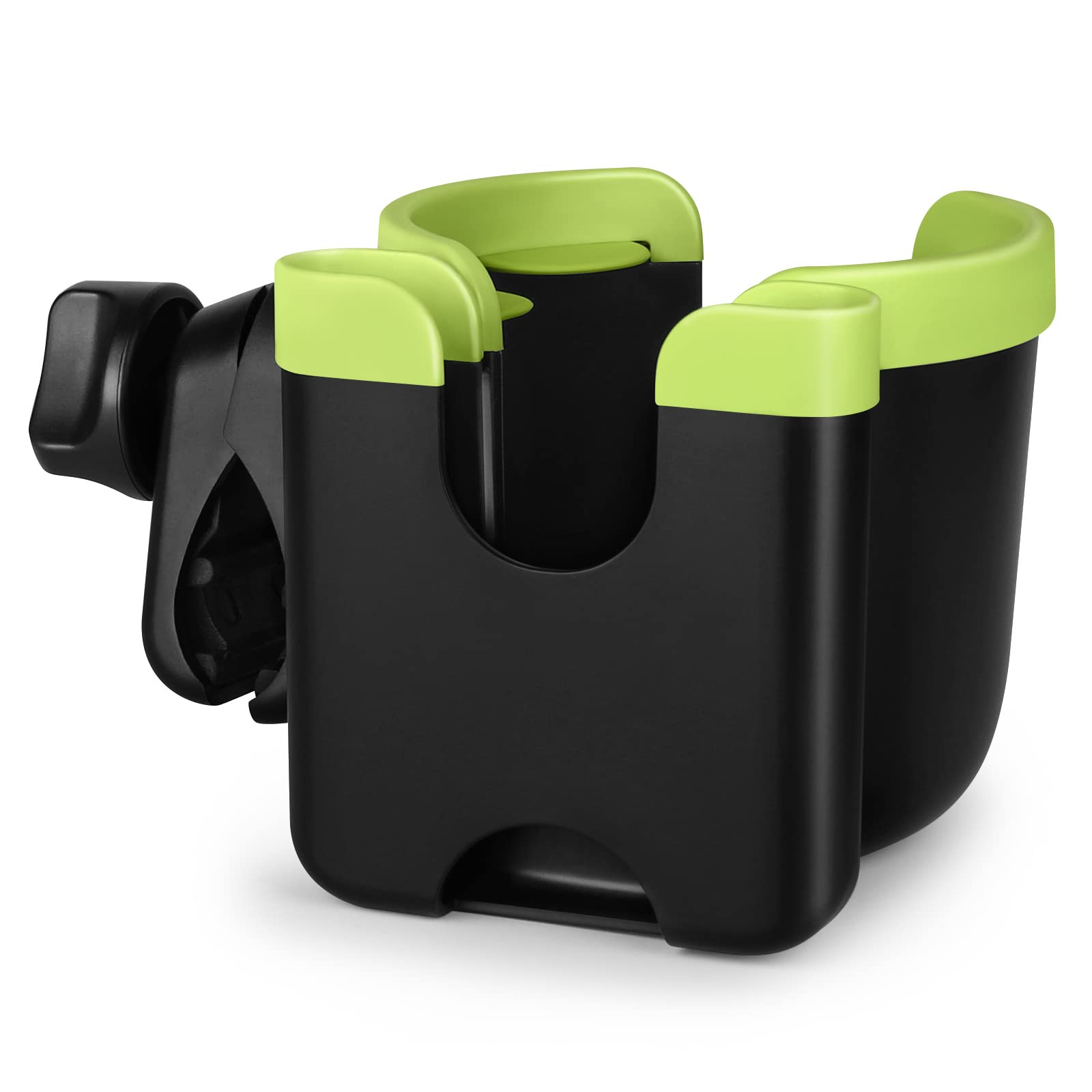 Accmor stroller cup holder with phone holder keeps drinks and calls within reach