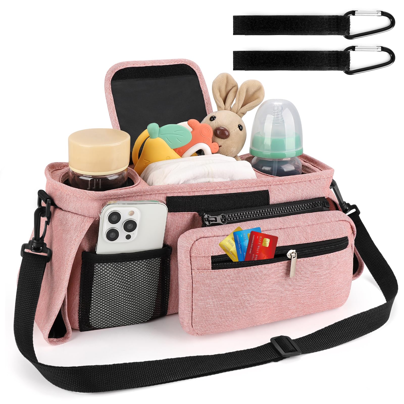 Accmor detachable phone bag for quick access on outings.