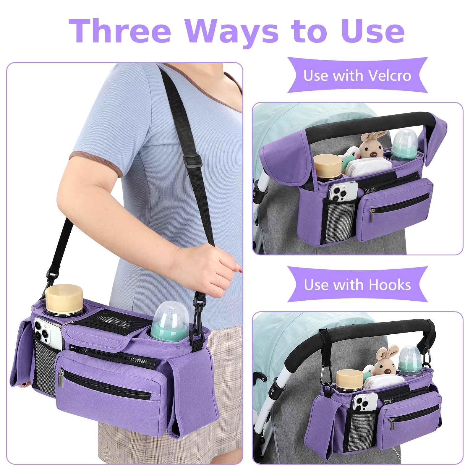 Accmor detachable-wristband-pocket keeps phone secure during strolls
