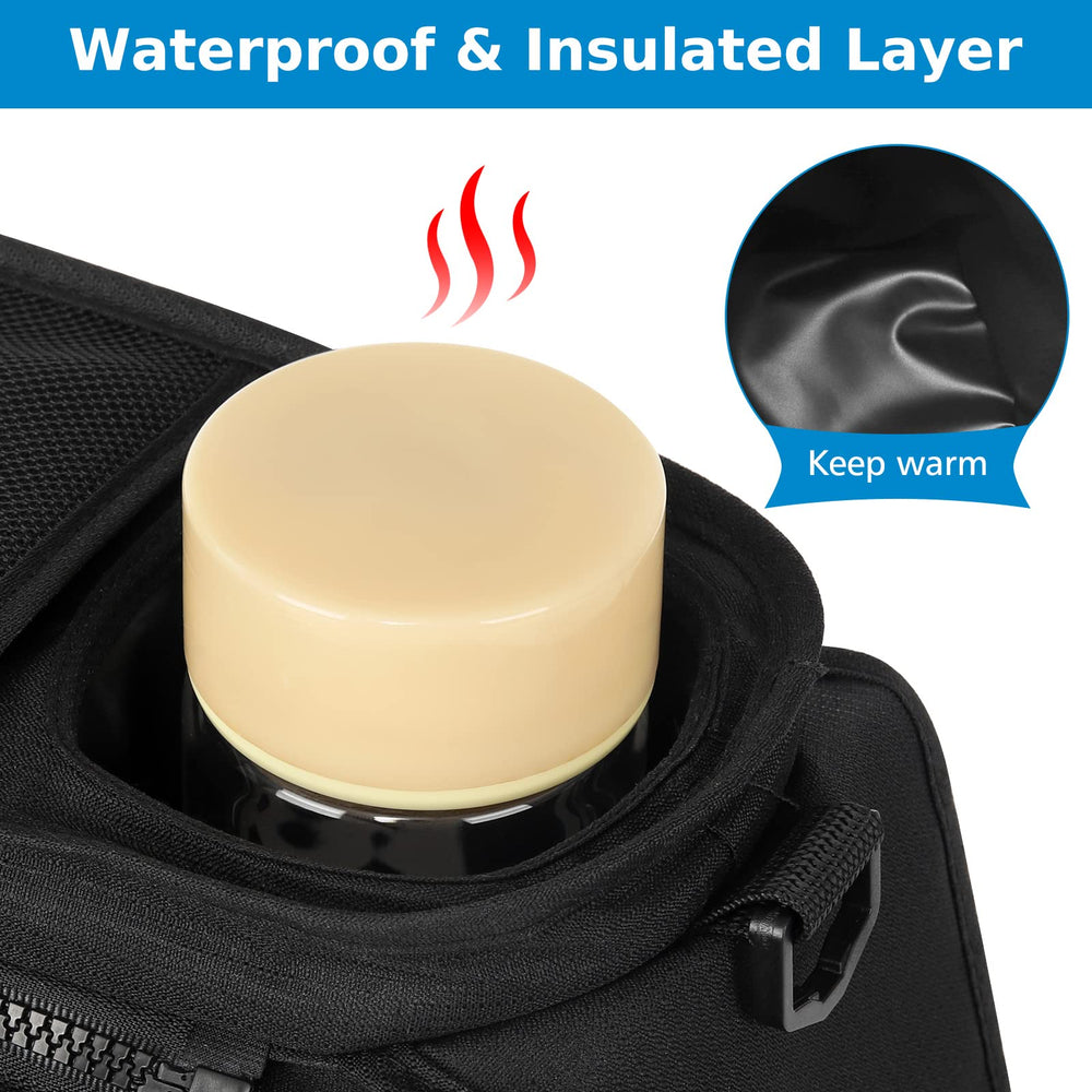 Accmor Velcro straps simplify securing the organizer on different strollers.