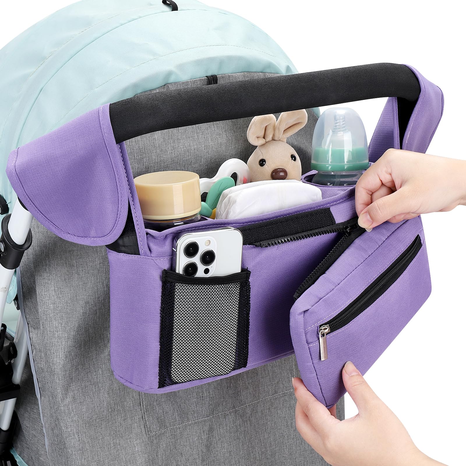 Accmor hanging-cup-holder design adds organization on the go