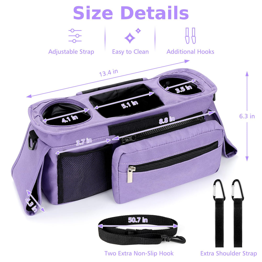 Accmor mesh-pocket-accessory neatly stores small items