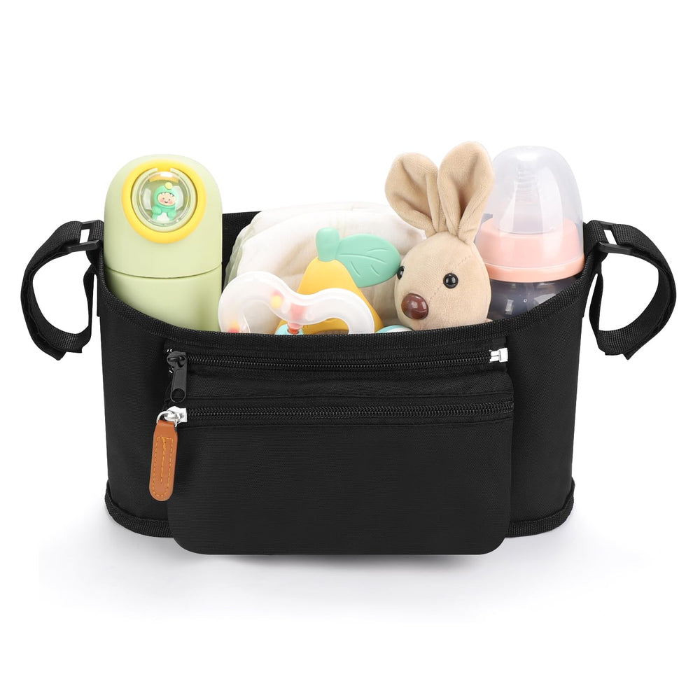 Accmor organizer side cup holders keep bottles within easy reach.