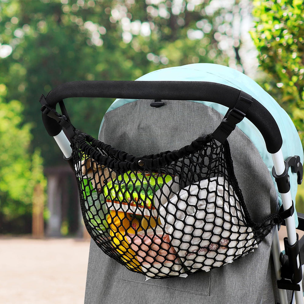 Durable fabric on the Accmor organizer, easy to wash after messes.