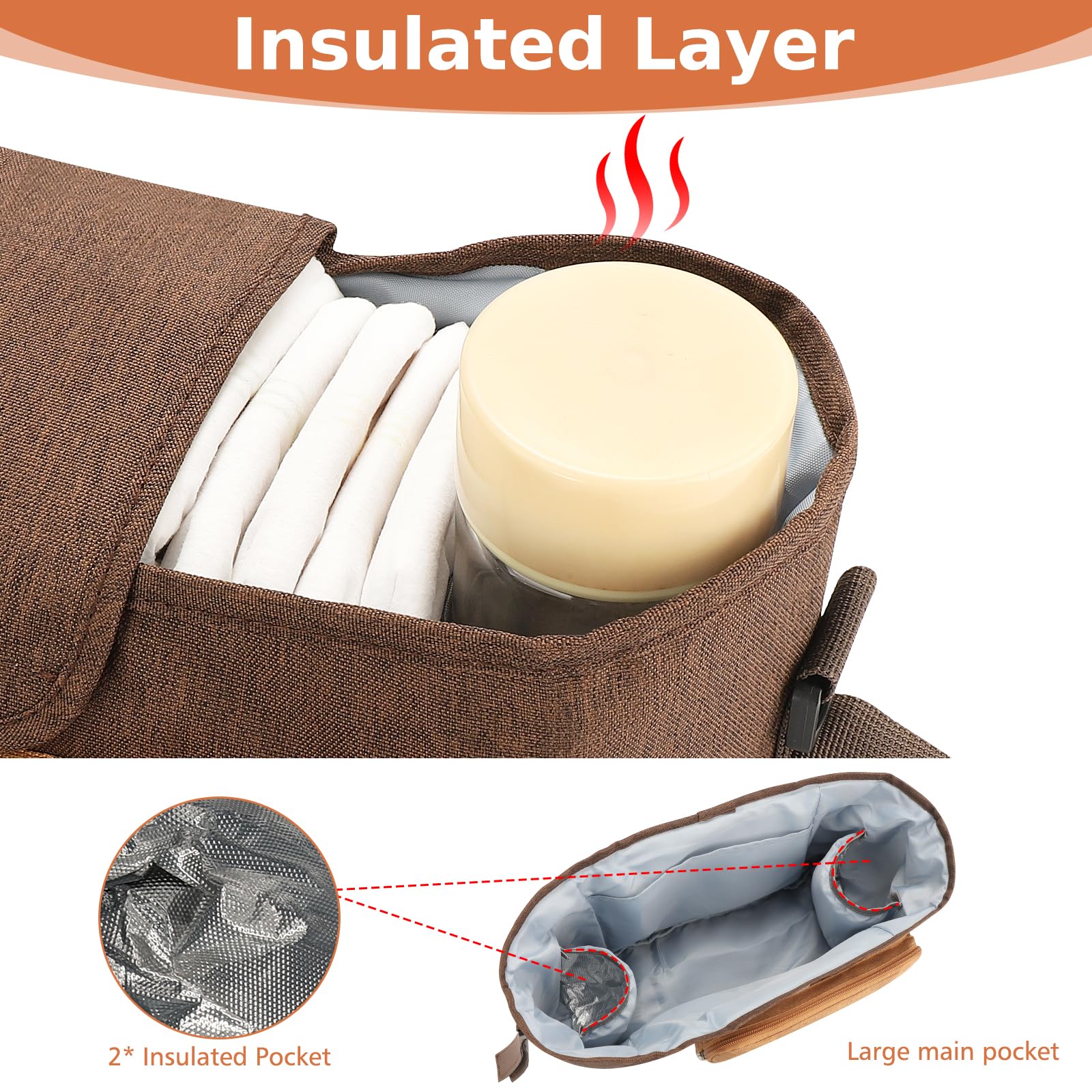 Accmor waterproof fabric ensures easy cleanup and long-lasting durability.