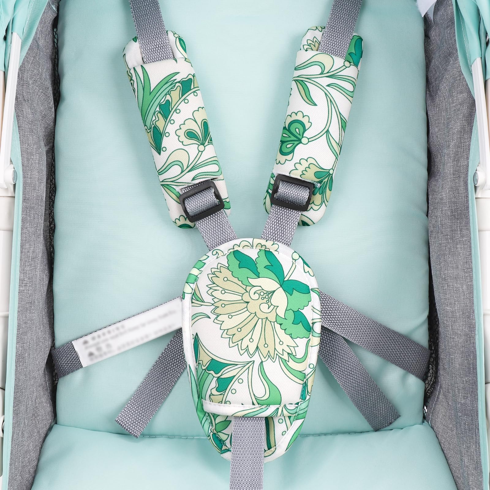 Accmor stroller strap pad ready for quick attachment and removal.