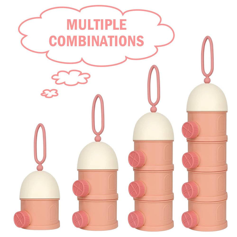 Accmor three-compartment design keeps formula organized during outings.
