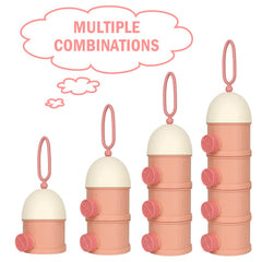 Accmor three-compartment design keeps formula organized during outings.