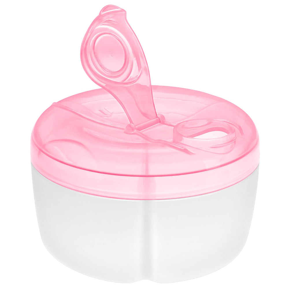 Accmor three-compartment dispenser with 100ml portions for pre-measured feeds