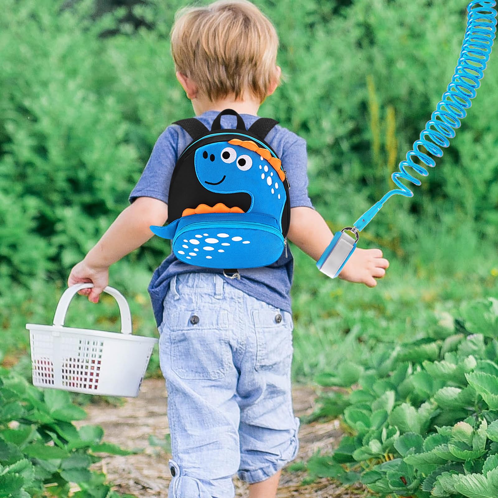 Accmor toddler backpack leash compact size fits essentials without bulk