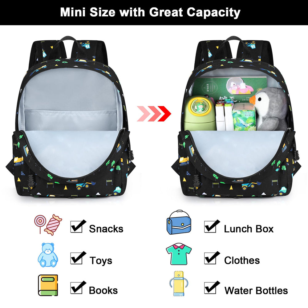 Accmor toddler backpack leash shoulder strap closeup showing comfort padding.