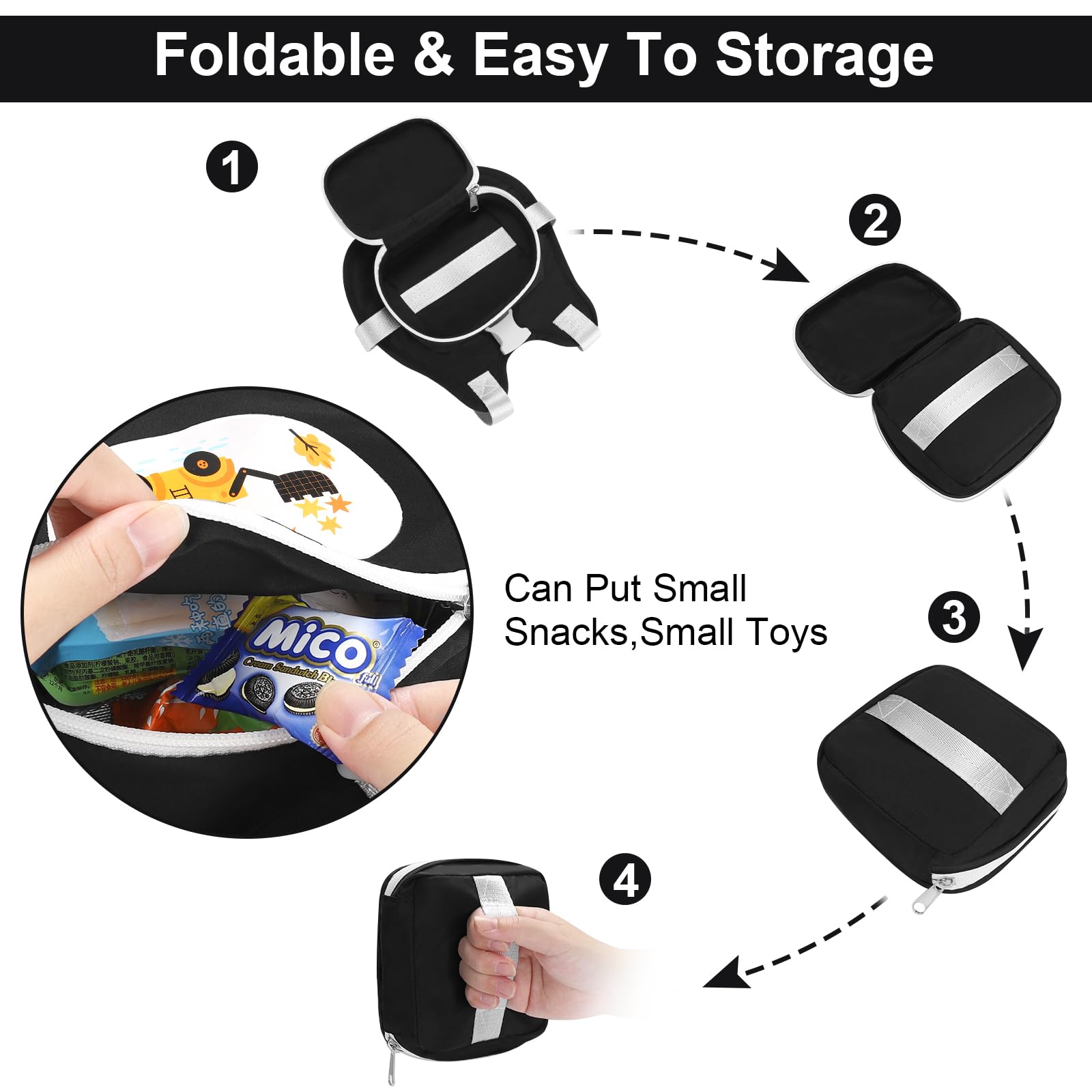 Accmor toddler harness anti-lost wrist link keeps the adult in reach.