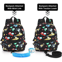 Adjustable shoulder straps ensure a comfortable, growing fit on toddlers.
