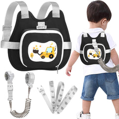 Accmor toddler harness with excavator design keeps kids close during adventures.