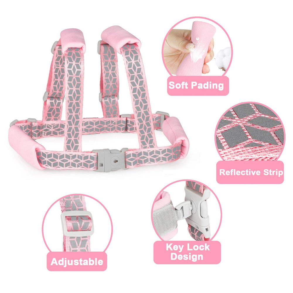 Accmor toddler harness with a key-lock wrist link to prevent removal