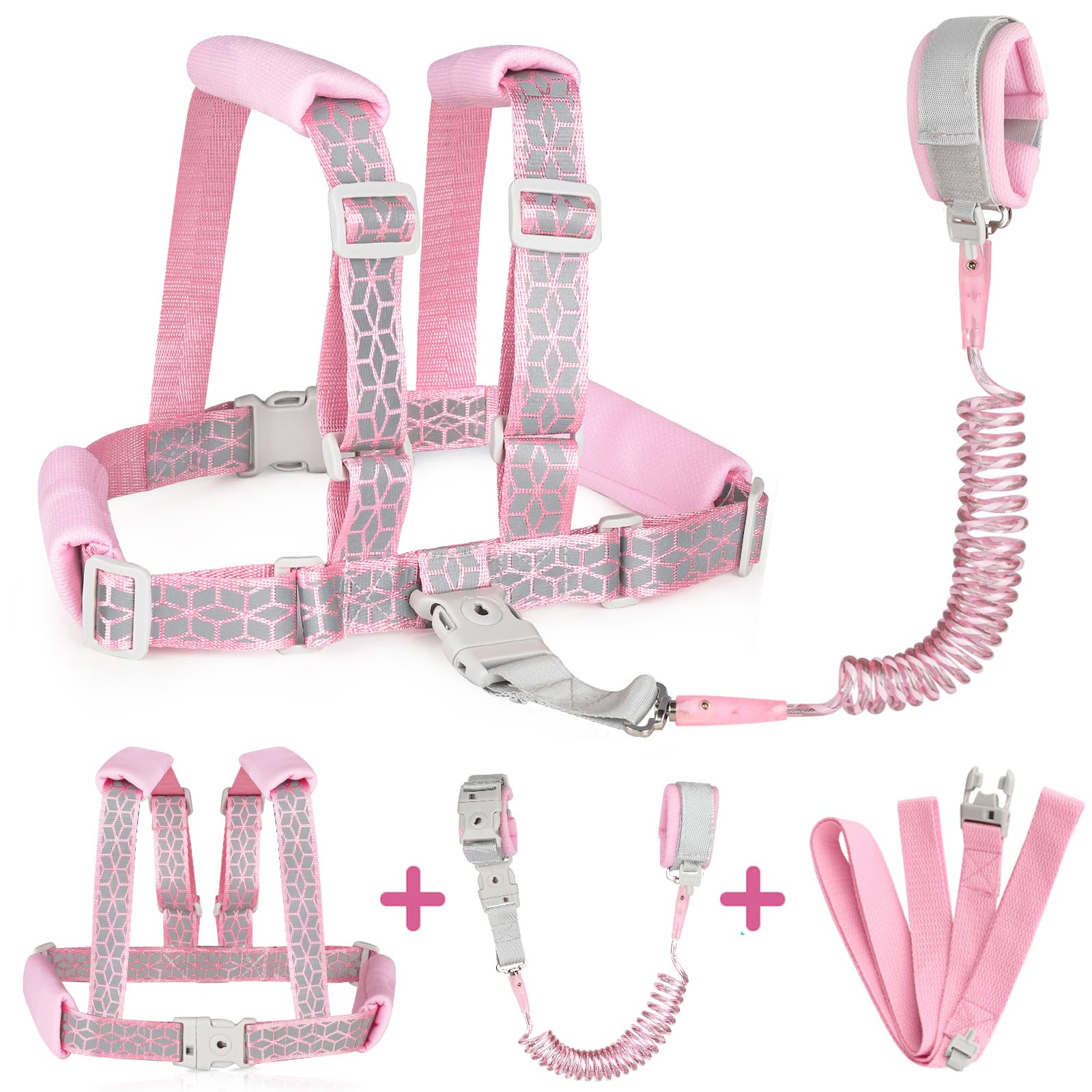 Accmor toddler harness with adjustable shoulder straps for secure outdoor use