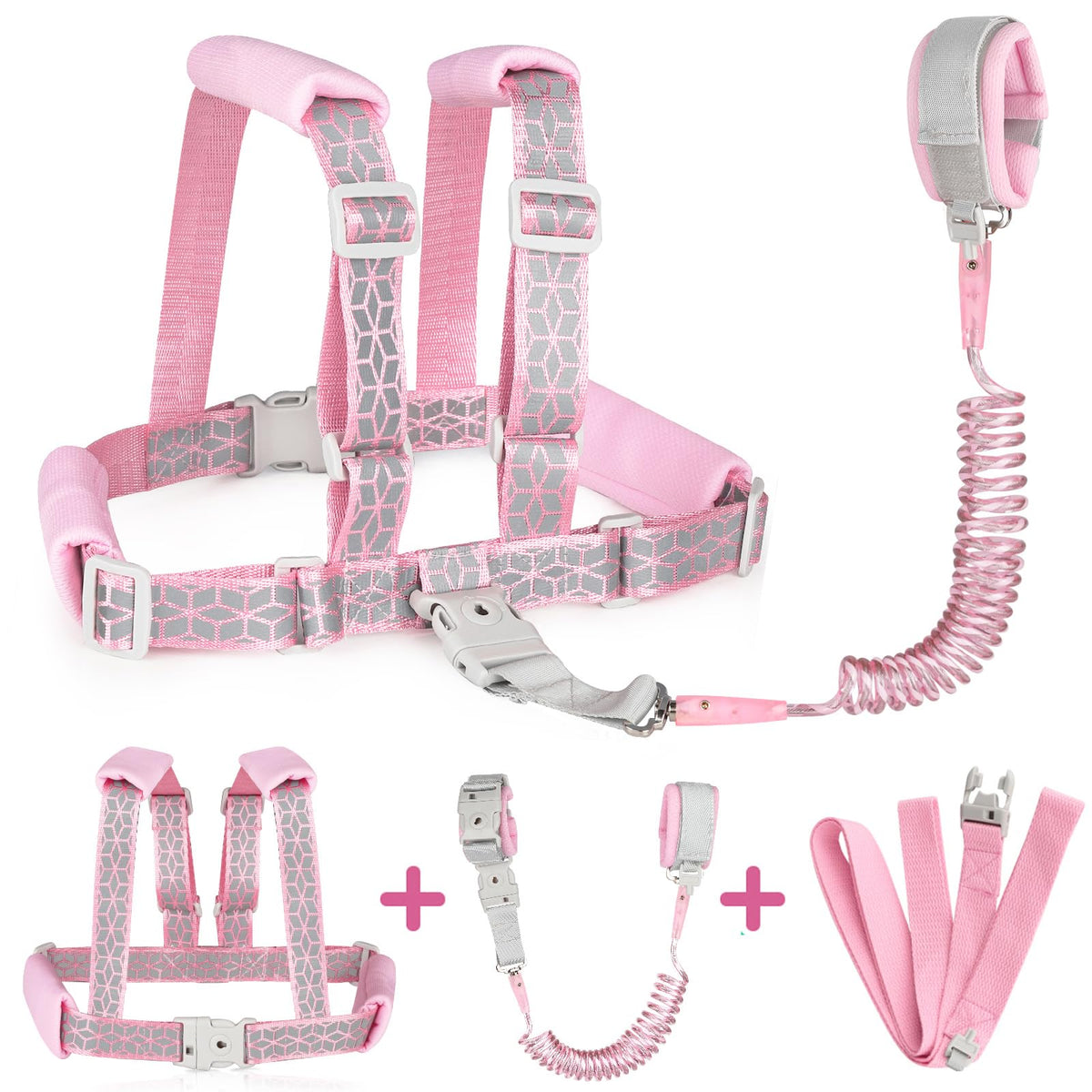 Accmor toddler harness with adjustable shoulder straps for secure outdoor use