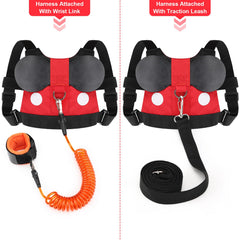 Accmor toddler leash harness adjustable straps ensure comfortable fit for ages 1–5