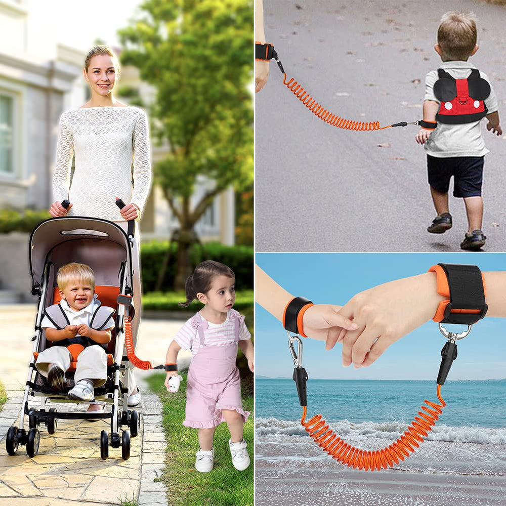 Accmor toddler leash harness packaging ready for travel and setup