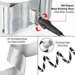 Accmor anti-lost link in stainless steel keeps connections secure.