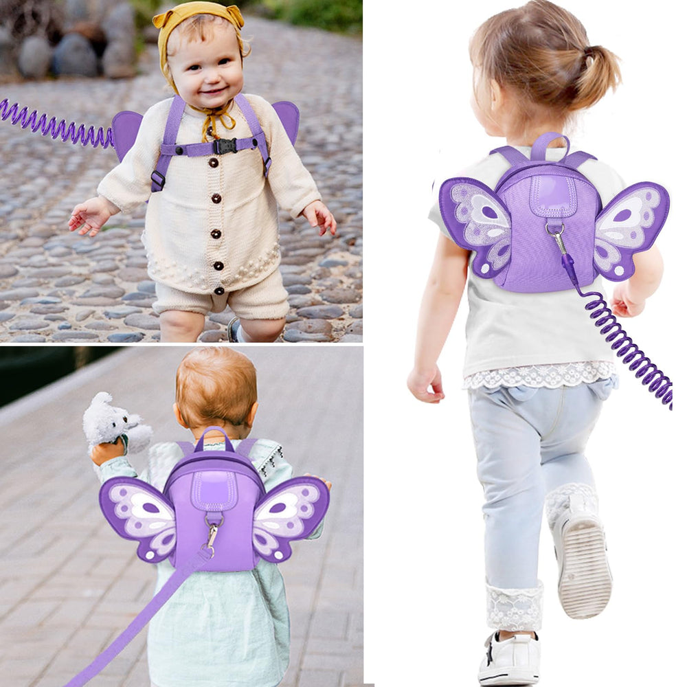 Accmor travel-ready butterfly backpack suits zoo, park, and airport visits.