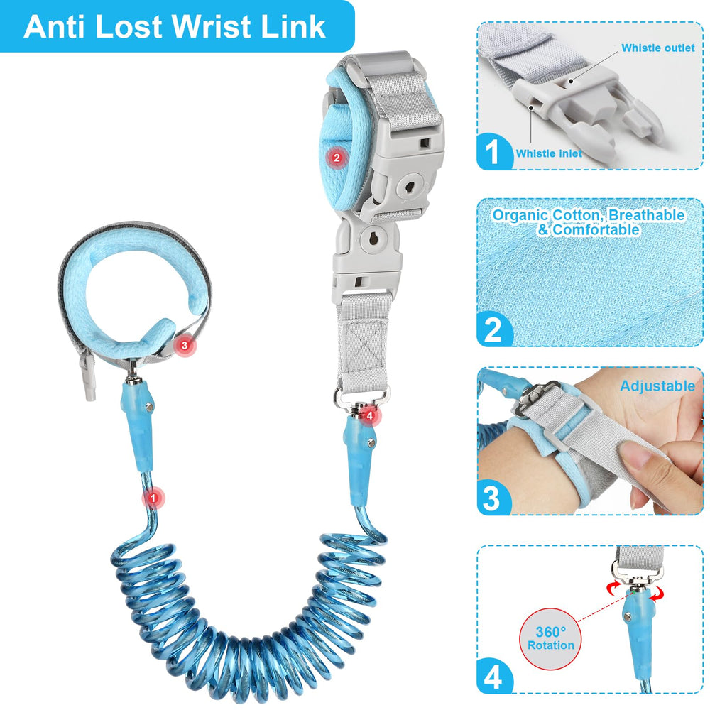 Ideal for crowded places like parks, airports, and zoos.