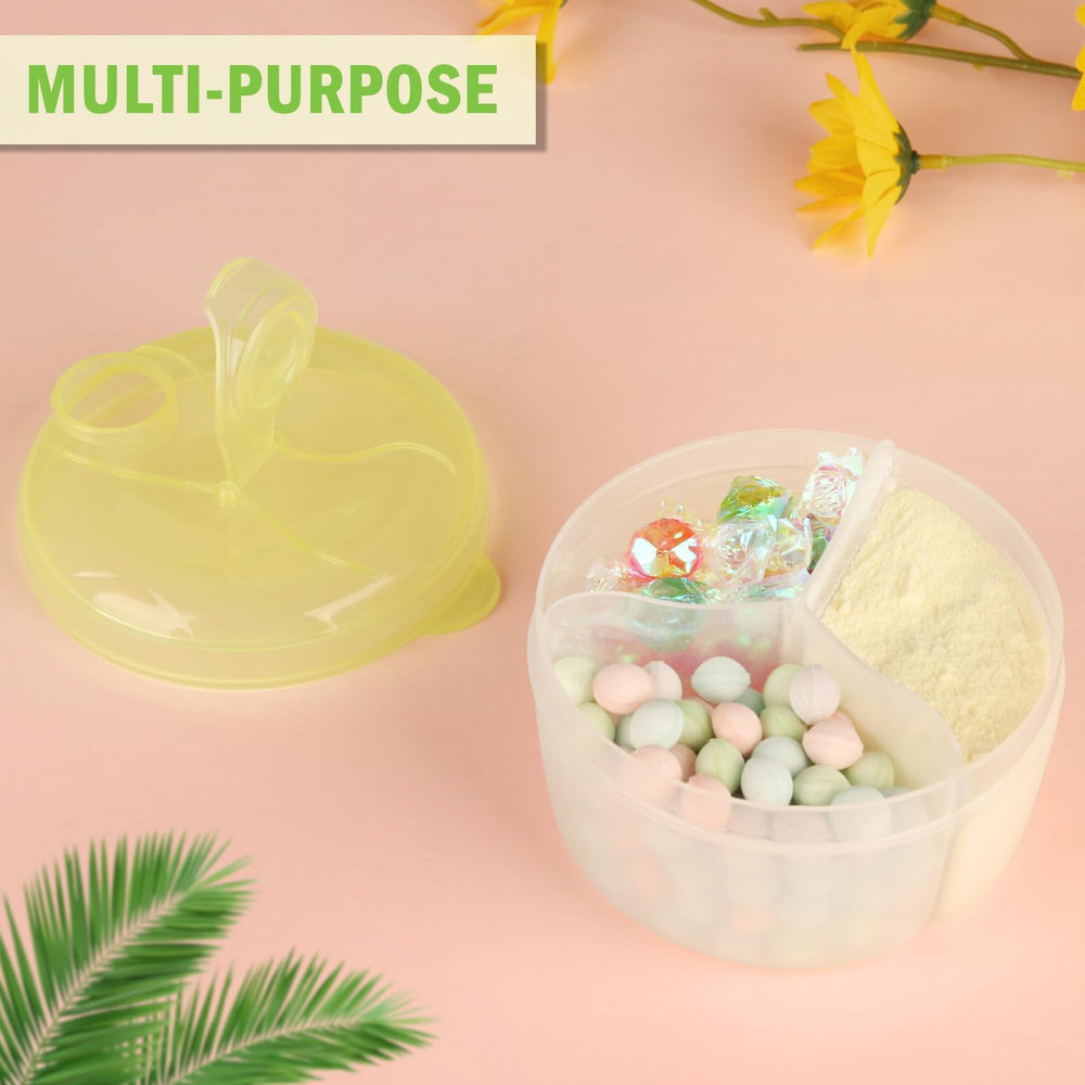 Accmor travel-size container fits bags for on-the-go feeding.