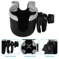 Accmor universal compatibility fits stroller and bike handles for flexible use