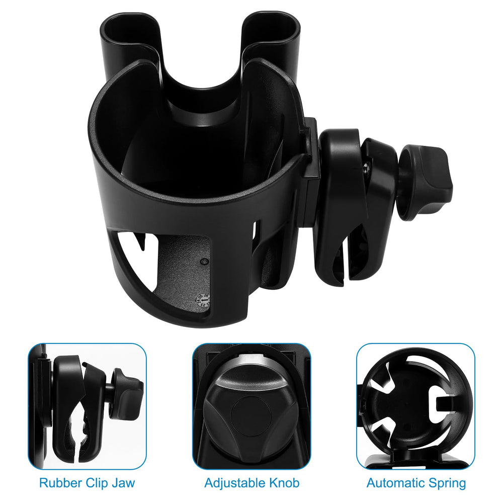 Accmor adjustable clip fits bottles up to 85 mm for many brands.