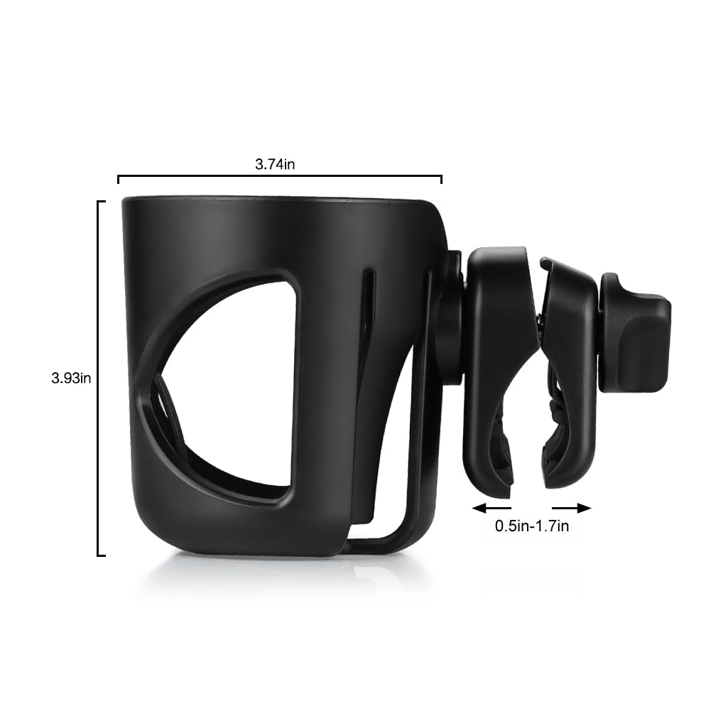 Accmor universal cup holder walker-chair variant keeps beverages within reach.