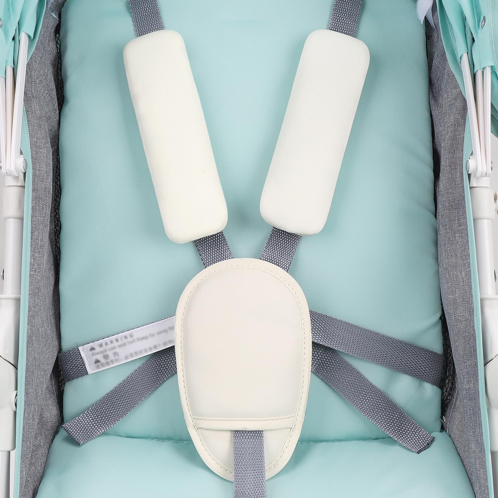 Accmor universal-fit seat belt cover fits most car seats and belts.